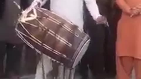 South Asian drummer really empressed