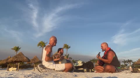 Ujjval Moses Bala Kirtan~ Marco Island Beach Public Chanting