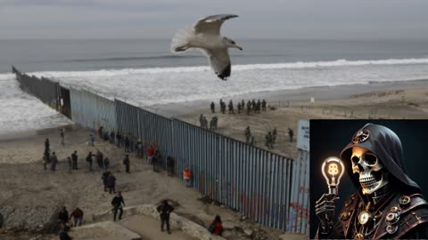 Video Shows Illegal Immigrants? Storming the Border🙄😱🤯🤡