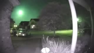 Louisiana- Green Fireball Seen in Night Sky