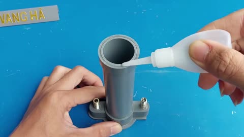 How to make a mini bike pump from PVC