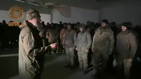 267 marines from the 503rd battalion surrenders to the Chechens at Mariupol