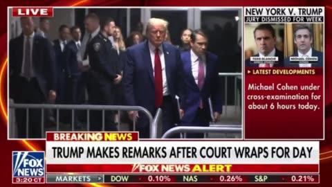 USA: Donald Trump Full Statement After The Court Warps For Day!