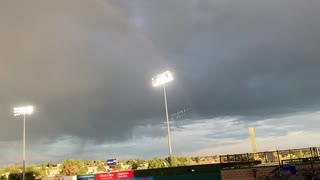 Rainbow baseball game