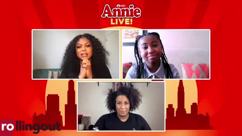 Rolling Out interviews with the cast of Annie Live
