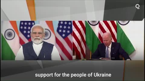Biden Presses India's Modi for Harsher Stance on Russia