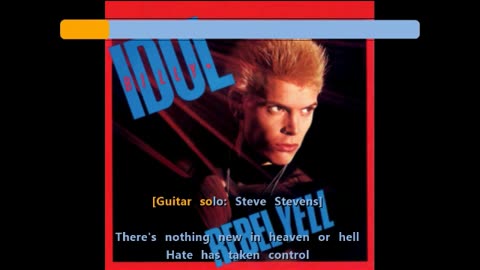 Billy Idol - Crank Call {I'll karaoke and I'll fight}