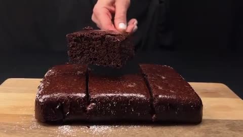 Chocolate brownie made from 3 ingredients in 5 minutes!