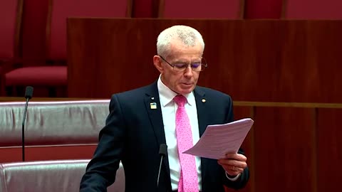 Australian Senator Drops Serious WEF Truth Bombs