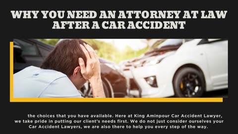 Truck Accident Lawyer - King Aminpour Car Accident Lawyer