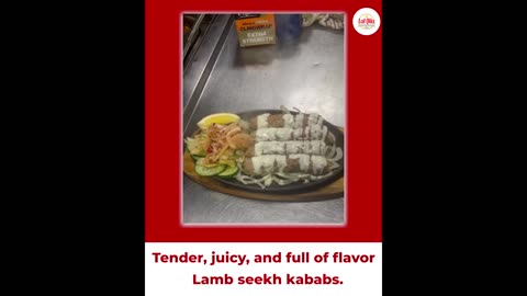 Flavorful Sizzling Lamb Seekh Kababs