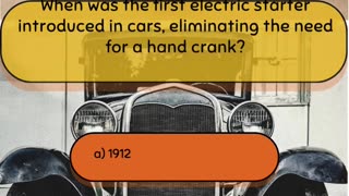 Automotive History Question 16