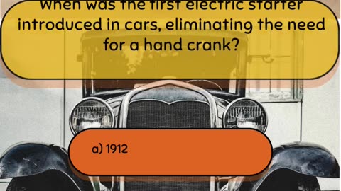 Automotive History Question 16