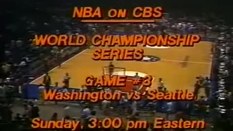 1979 NBA Finals Sonics vs Bullets Game 2(highlights)