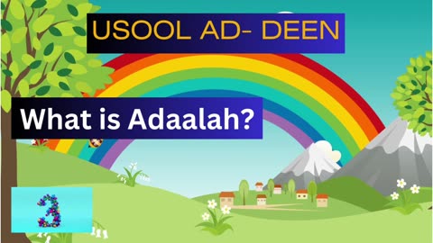 Islamic cartoon | Usool Ad Deen guessing game