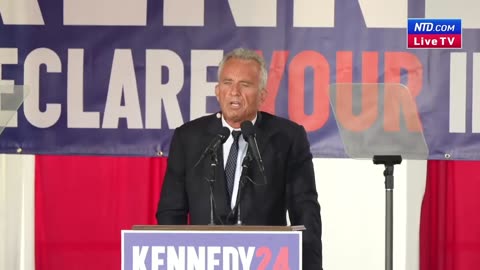 Robert F. Kennedy, Jr. Makes Independent Candidacy for President Announcement