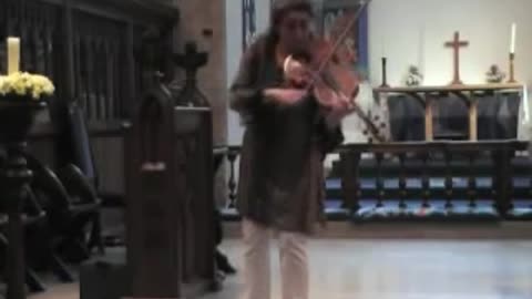 Fanny Power played on the mellow viola. Monica Cuneo, viola