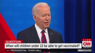 Biden FREEZES, Can't Finish Sentence During Townhall