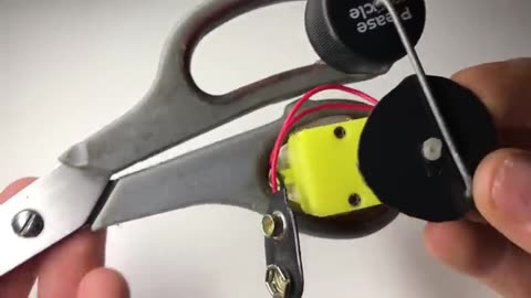 Automatic scissors how to make , electric scissors