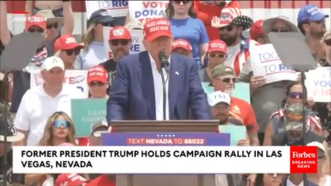 BREAKING NEWS: Trump Holds Campaign Rally In Las Vegas As Polls Show Trump Leading Biden In Nevada
