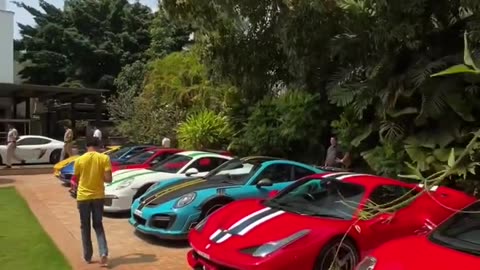 ₹100 crore supercar collection 🇮🇳