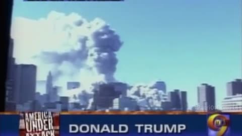 Donald J Trump 9/11/01 about WTC buildings, he knew.