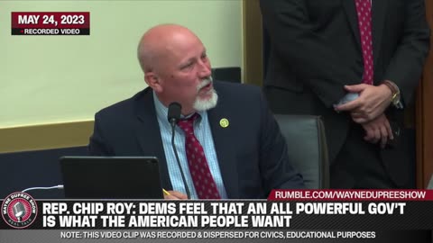 Chip Roy breaks down difference between Dems And Repubs