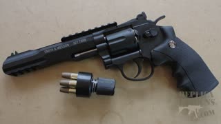 Umarex Smith & Wesson 327 TRR8 CO2 BB Revolver Full Review