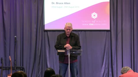 Authority Power in the Presence of God - Dr Bruce Allen