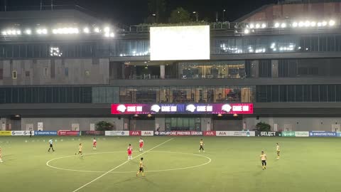 First time at a football game | Singapore Premier League match