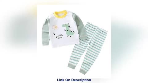 Get Children Kids Clothes Sets Boys Girls Suit Pajamas Clothin