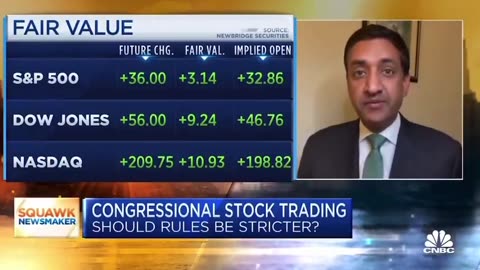 US Congressman Ro Khanna introduced a bill that seeks to ban stock trading by Congressional members.