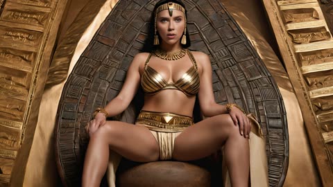 POSH - AI generated Scarlett Johansson as Cleopatra