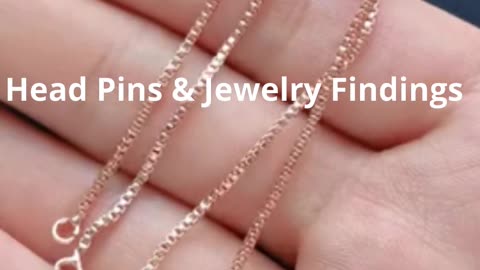 Head Pins & Jewelry Findings