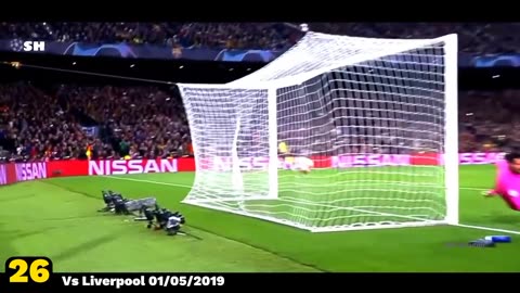 Lionel Messi - Top 30 UCL Goals