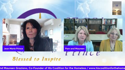 Guests Pamela Burner Founder and Maureen Graziano, Co-Founder of His Coalition for the Homeless.