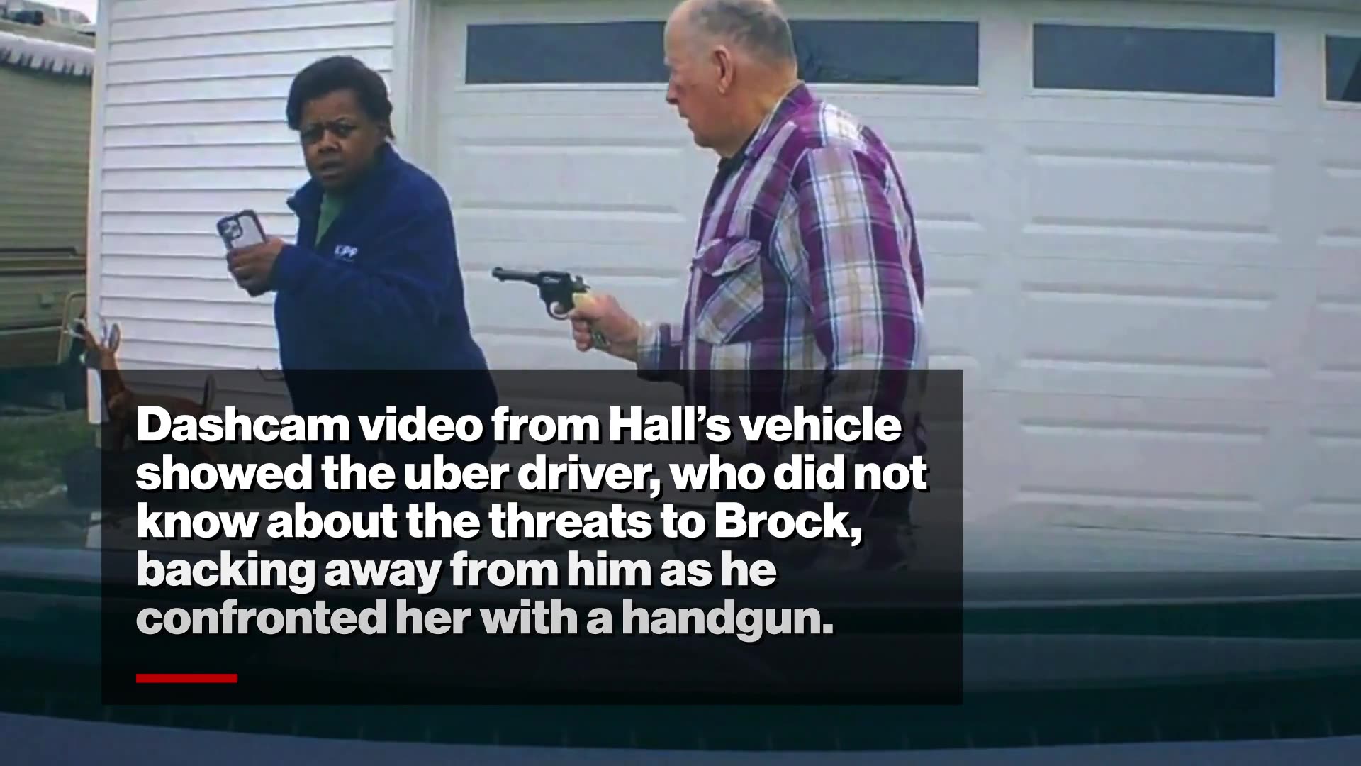 'I'm sure glad you guys are here': Moment scam victim greets cops after allegedly shooting innocent Uber driver