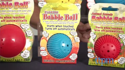 Babble Balls Dog Toys from Pet Qwerks