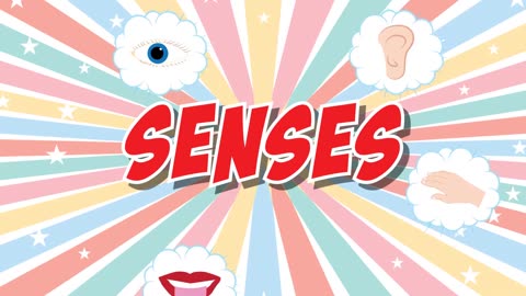 Five Senses Song Fun Educational Video For Kids