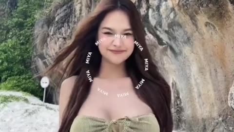 Young asian girl tiktok