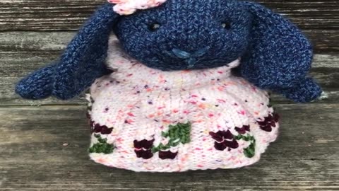 Blueberry Brickle Bunny with Berry Dress
