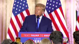 Trump Speaks to Supporters on Election Night #SAVE #AMERICA