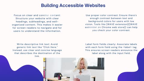 Screen Reader 101: Developing Websites for Users with Visual Impairments