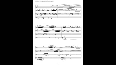 J.S. Bach - Well-Tempered Clavier: Part 1 - Prelude 16 (Euphonium-Tuba Quartet)
