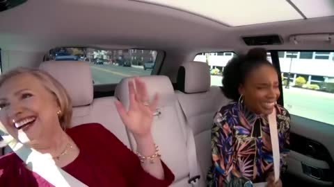 Crooked Hillary Sings Car Pool Karaoke In Cringiest Moment Yet!