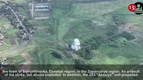 Preparing for an attack, Russians are shelled by BM-21 "Grad" and artillery units