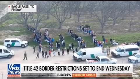TITLE 42 BORDER RESTRICTIONS SET TO END WEDNESDAY