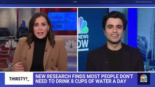 New Study Finds Most People Don't Need Eight Cups Of Water A Day