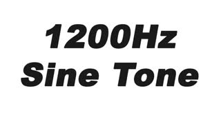 1200Hz Sine Wave Test Tone