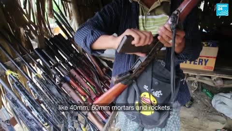 Myanmar: The DIY weapons factories arming anti-junta fighters • FRANCE 24 English